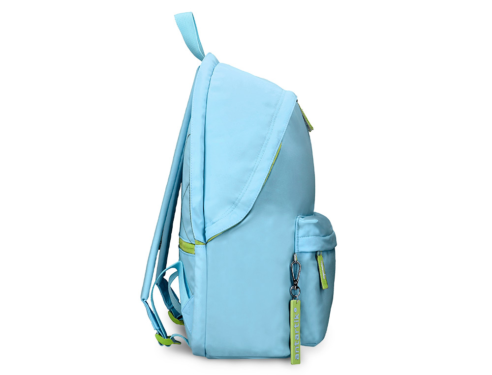 SAC A DOS ANTARTIK 1 COMPARTIMENT MODELE BASIC     PACK 420X160X300MM COLORIS    TURQUOISE
