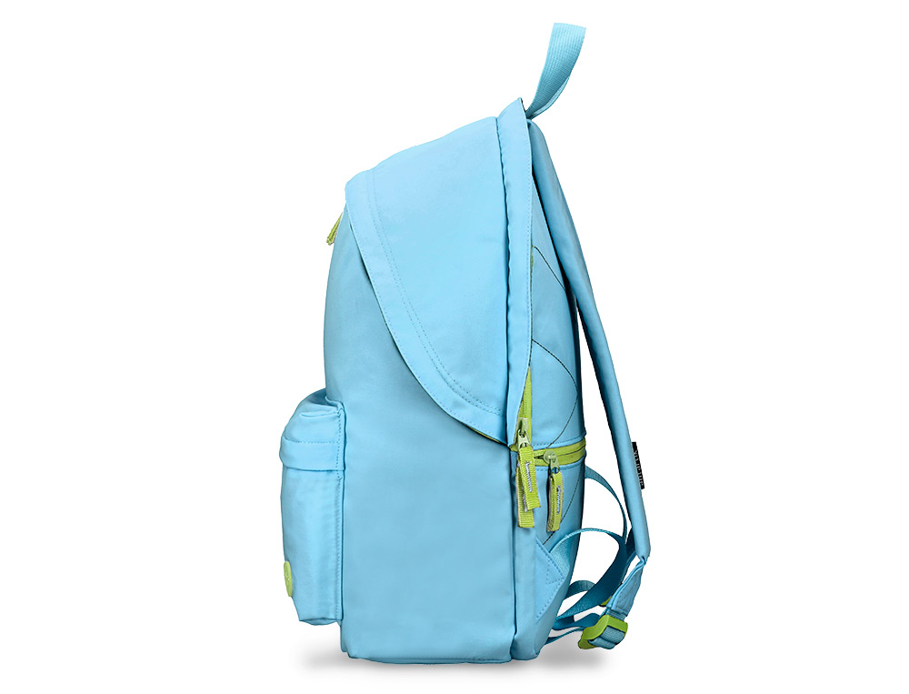 SAC A DOS ANTARTIK 1 COMPARTIMENT MODELE BASIC     PACK 420X160X300MM COLORIS    TURQUOISE