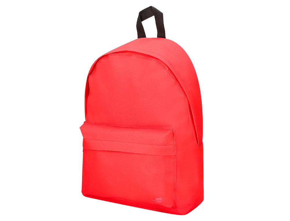 SAC A DOS LIDERPAPEL 1 COMPARTIMENT 40X12,5X30CM     COLORIS ROUGE