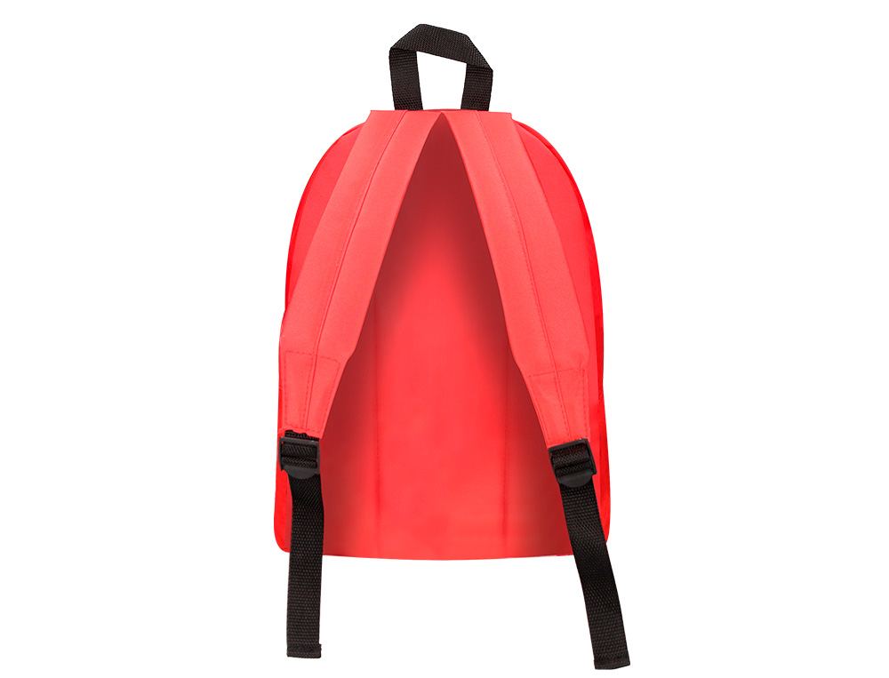 SAC A DOS LIDERPAPEL 1 COMPARTIMENT 40X12,5X30CM     COLORIS ROUGE