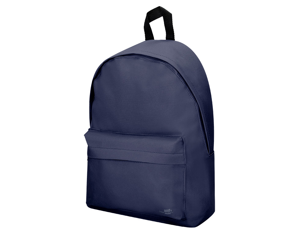 SAC A DOS LIDERPAPEL 1 COMPARTIMENT 40X12,5X30 CM    COLORIS BLEU MARINE