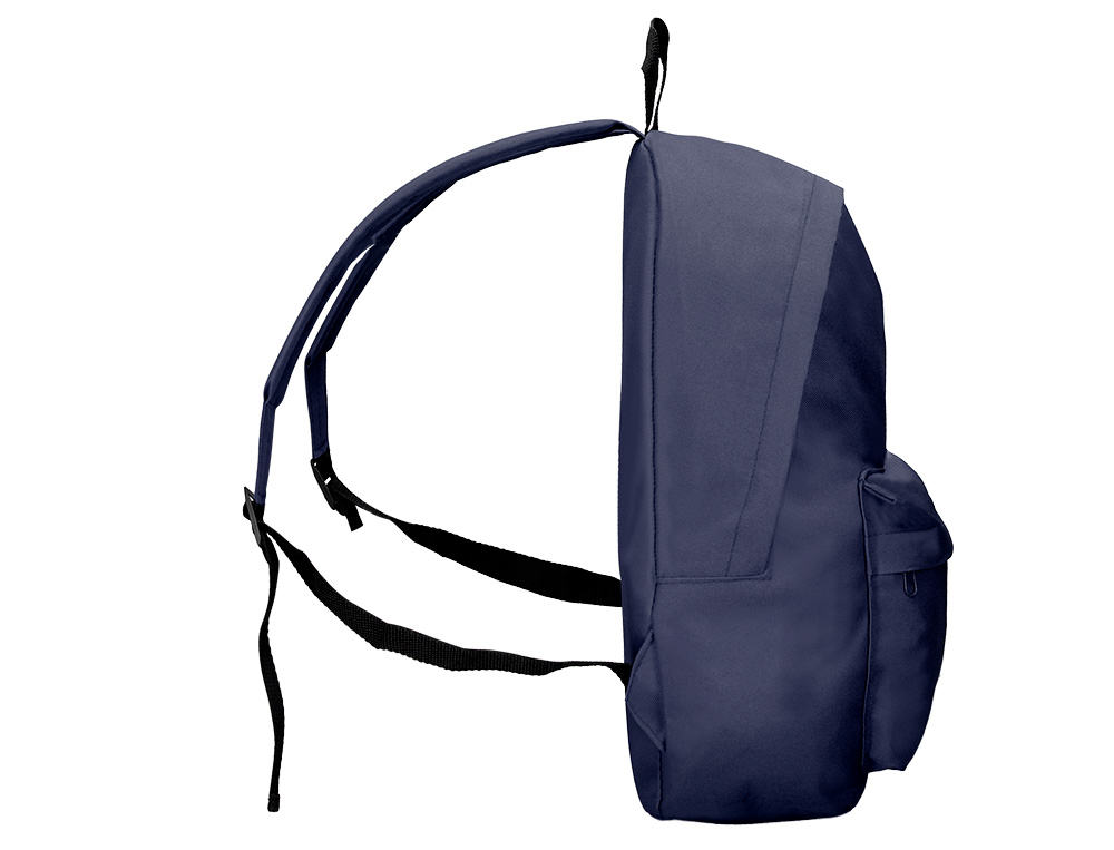 SAC A DOS LIDERPAPEL 1 COMPARTIMENT 40X12,5X30 CM    COLORIS BLEU MARINE
