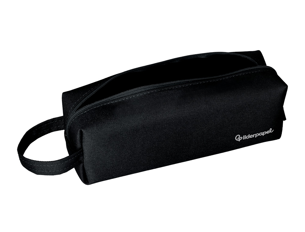 FOURRE-TOUT LIDERPAPEL RECTANGULAIRE 1 COMPARTIMENT  21X7CM COLORIS NOIR