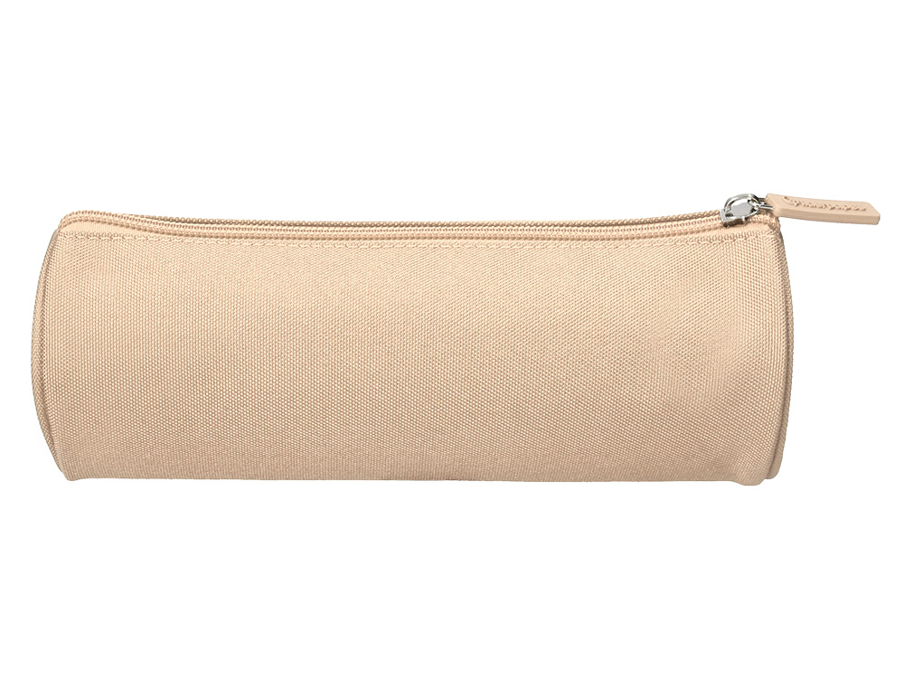 FOURRE-TOUT LIDERPAPEL ROND 21X7CM COLORIS BEIGE