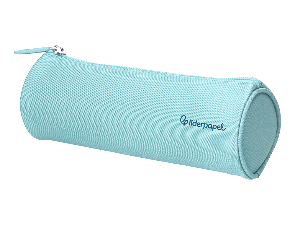 FOURRE-TOUT LIDERPAPEL ROND 21X7CM COLORIS BLEU CELESTE