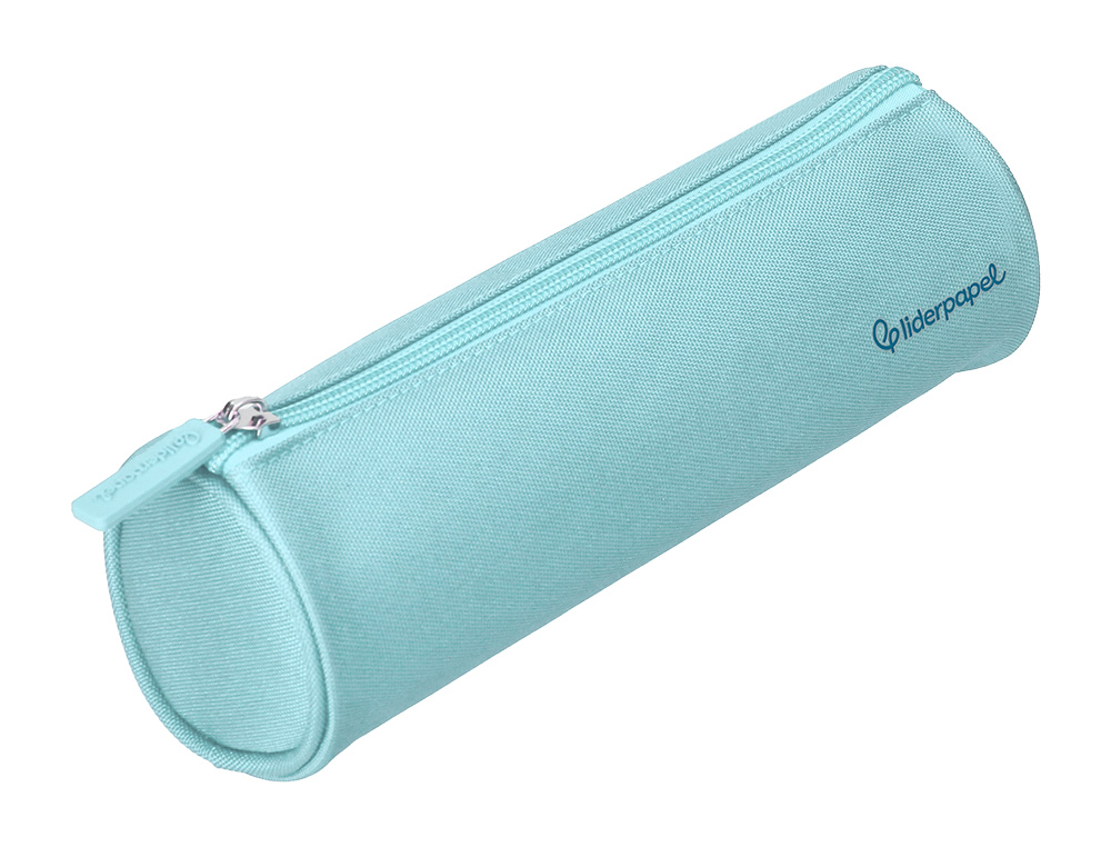 FOURRE-TOUT LIDERPAPEL ROND 21X7CM COLORIS BLEU CELESTE