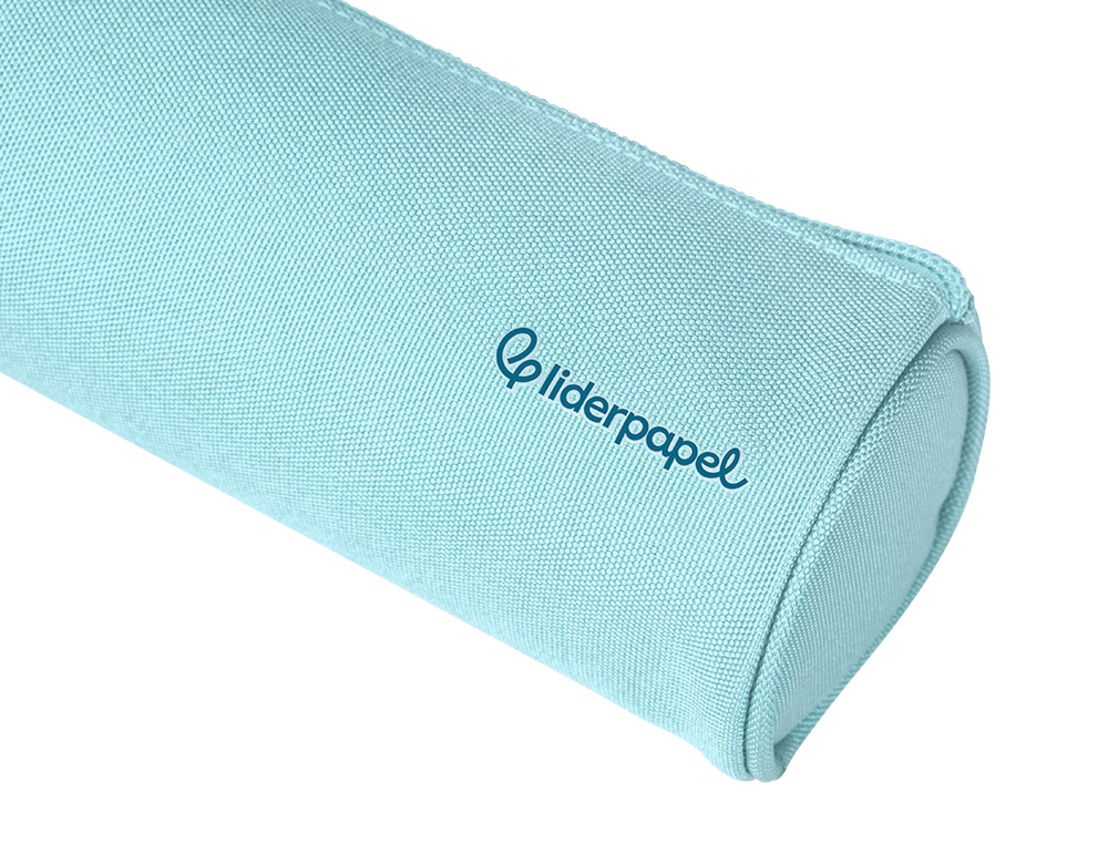 FOURRE-TOUT LIDERPAPEL ROND 21X7CM COLORIS BLEU CELESTE