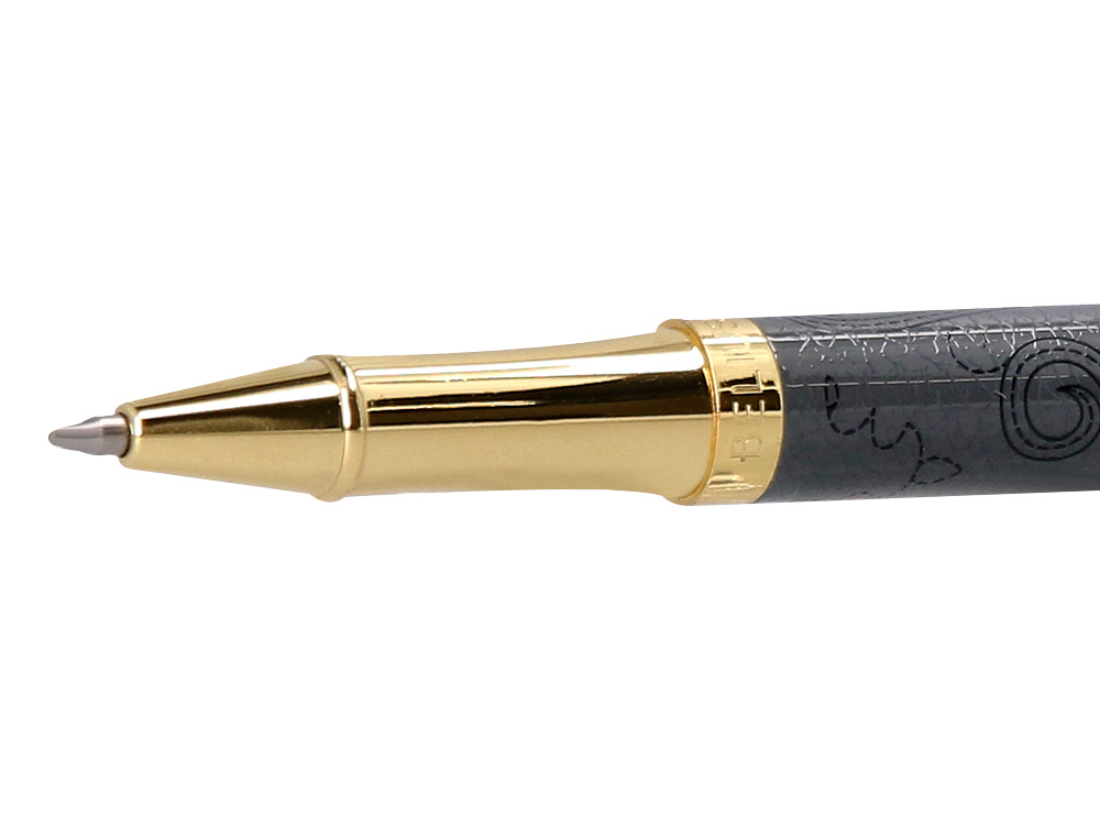 ROLLER BELIUS WILD WEST ALUMINIUM ENCRE NOIRE COLORIS NOIR DORE BOITE DESIGN