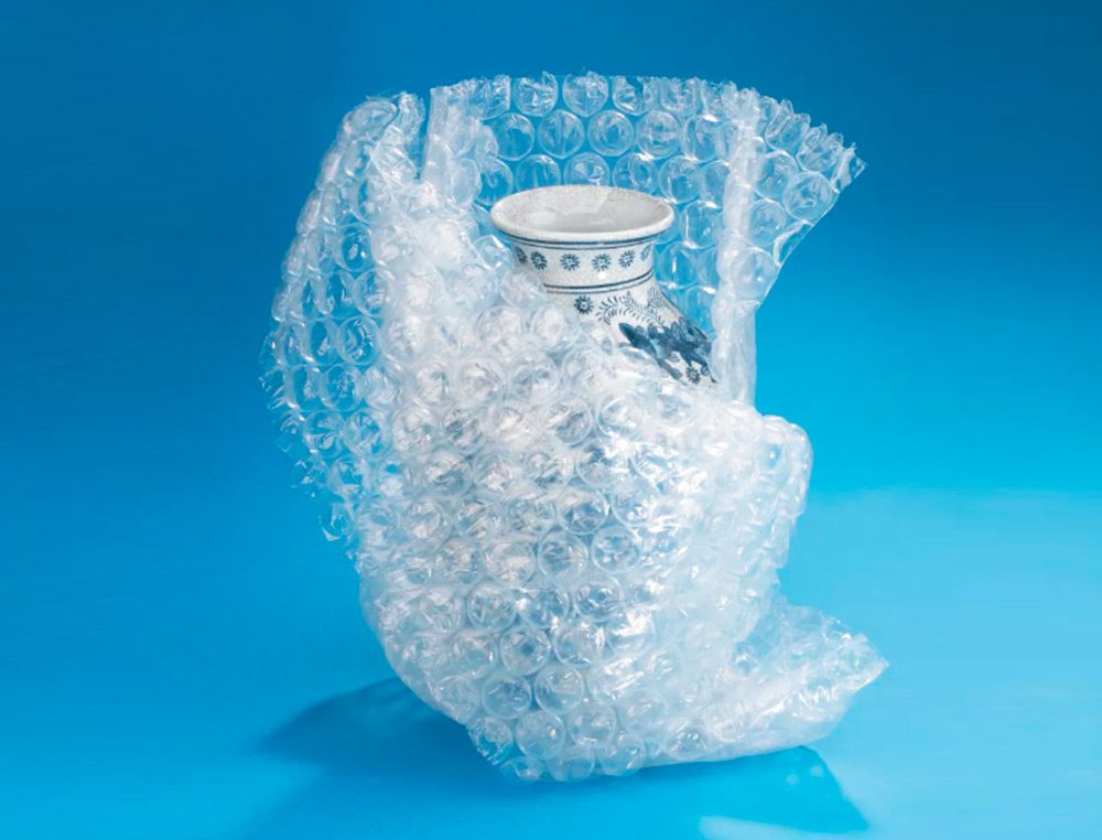 FILM A BULLES LIDERPAPEL ECOUSE 30% PLASTIQUE RECYCLE 30G/M2 ROULEAU 0,60X1M