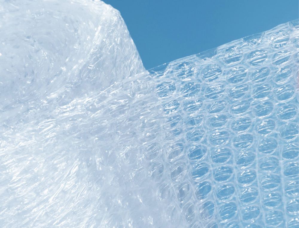 FILM A BULLES LIDERPAPEL ECOUSE 30% PLASTIQUE RECYCLE 30G/M2 ROULEAU 0,60X1M