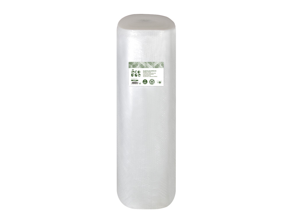 FILM A BULLES LIDERPAPEL ECOUSE 30% PLASTIQUE RECYCLE 30G/M2 ROULEAU 0,60X5M