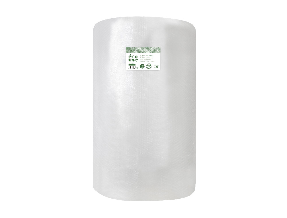 FILM A BULLES LIDERPAPEL ECOUSE 30% PLASTIQUE RECYCLE 30G/M2 ROULEAU 0,60X200M