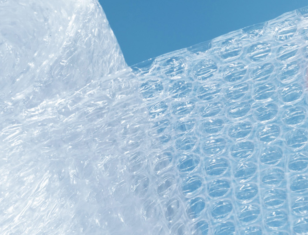 FILM A BULLES LIDERPAPEL ECOUSE 30% PLASTIQUE RECYCLE 30G/M2 ROULEAU 1,20X200M