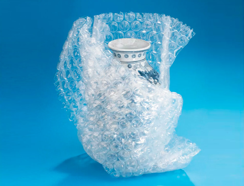 FILM A BULLES LIDERPAPEL ECOUSE 30% PLASTIQUE RECYCLE 30G/M2 ROULEAU 1,20X200M