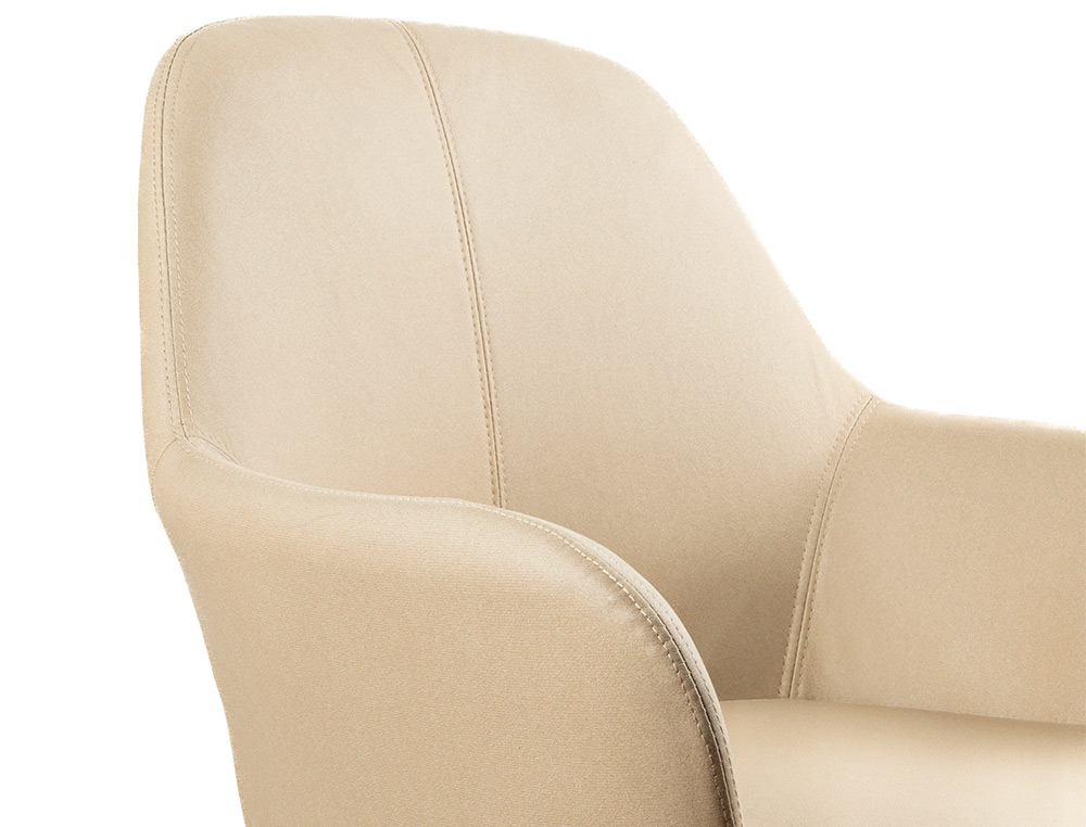 CHAISE CONFIDENT Q-CONNECT SIEMIONE BASE METALLIQUE HAUT MAX 820 LARG 570 PROF 580     COLORIS MARRON
