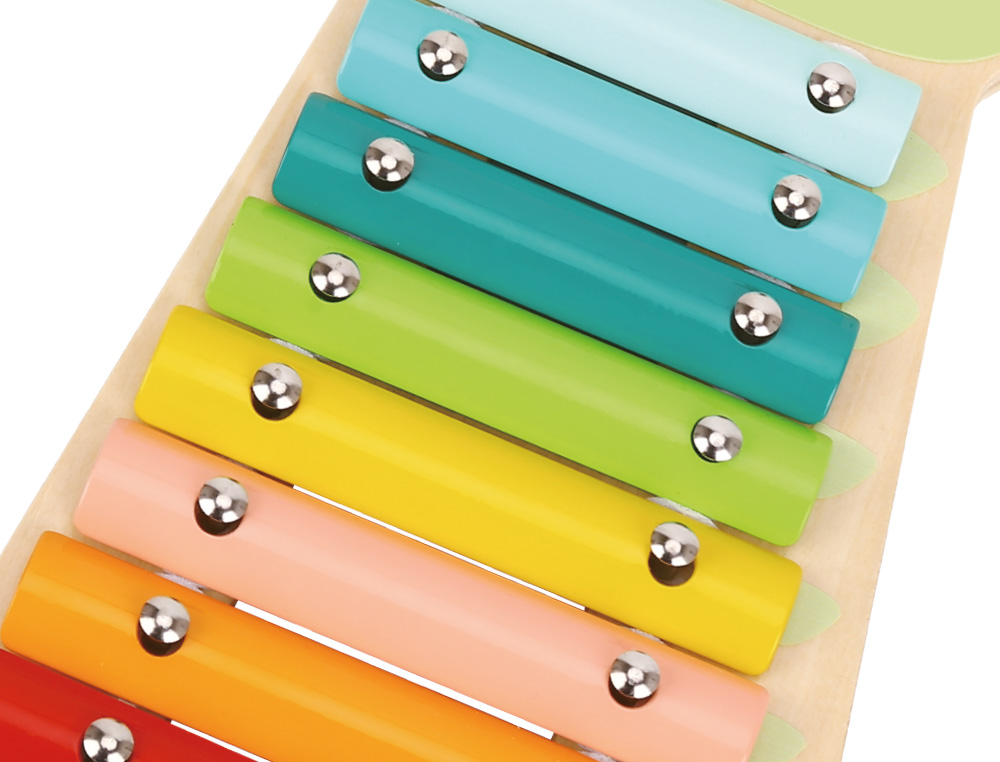 JEU ENFANT IMAGINOVO CROCODILE INSTRUMENT MUSICAL  XYLOPHONE BOIS +18 MOIS       28X14,8X2,5 CM