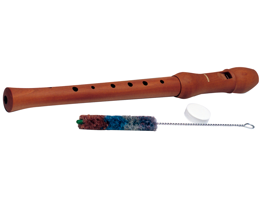 FLÛTE À BEC HOHNER EN BOIS DE POIRIER 9501 2 PIÈCES BOÎTE DE LUXE