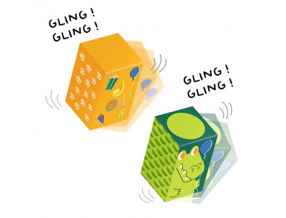 MEMO DJECO MEMO SONO JEU EDUCATIF RETROUBVER LES       PAIRES 12 CUBES 1 SAC EN      TISSU 1 PLATEAU DE JEU