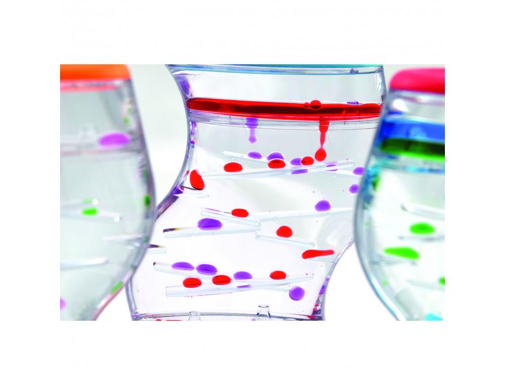 SABLIER LIQUIDE DAVINCI SABLEI SENSORIEL FORME S 1 MINUTE ET 10 SECONDES COLORIS ASSORTIS