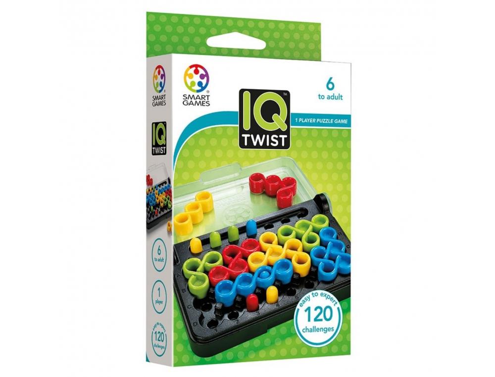 LOGIQUE REFLEXION SMART IQ TWIST PICOTS A PLACER 8       PIECES DE PUZZLE 100 DEFIS 5  NIVEAUX DE DIFFICULTES 1