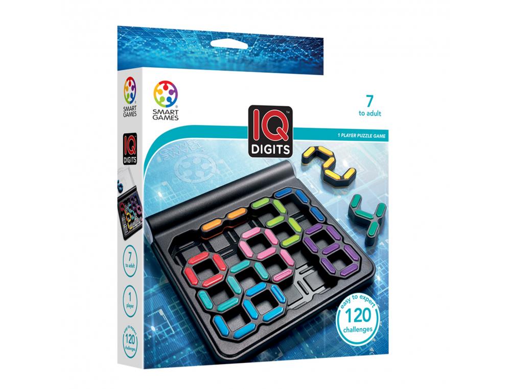 LOGIQUE REFLEXION SMART IQ DIGITS PLACER LES CHIFFRES    120 DEFIS 1 COFFRET 10 PIECES DE 0 A 9 LIVRET DEFIS
