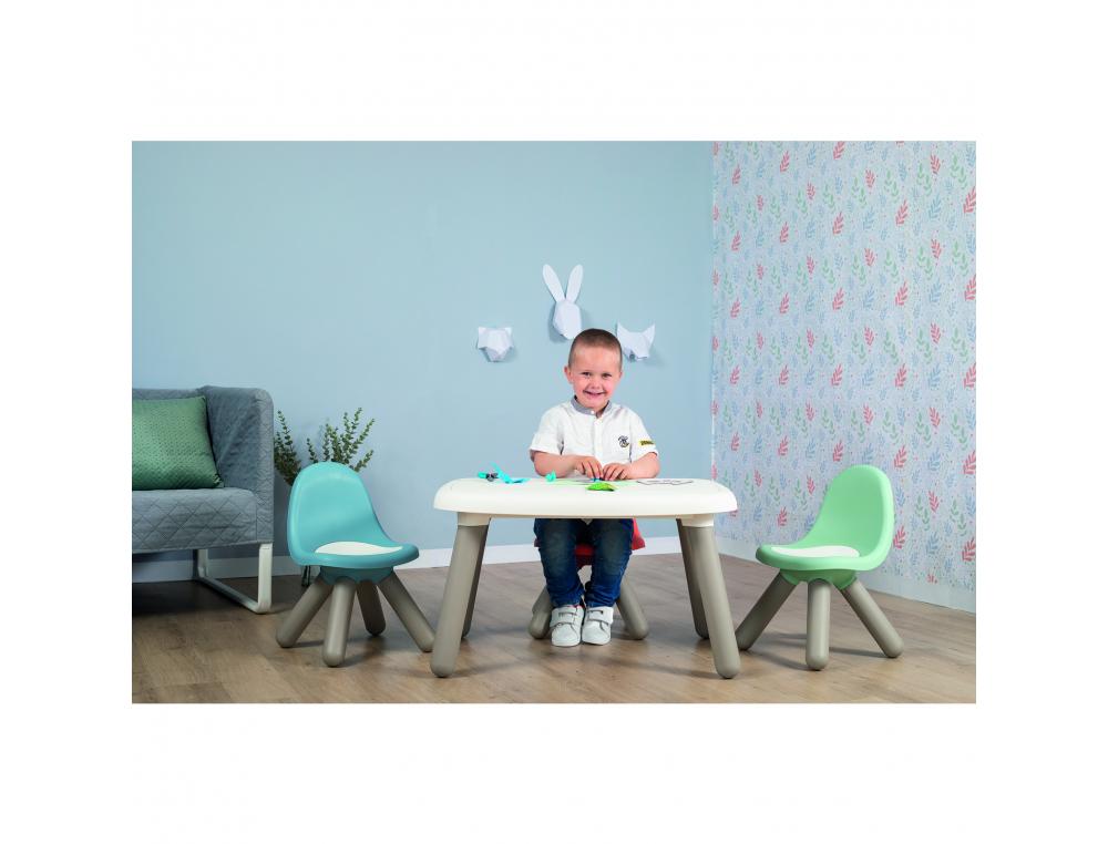 TABLE ENFANT SMOBY TOYS EN PLASTIQUE PIEDS SOUFFLES 4    ENFANTS UTILISATION           INTERIEURE 76X52X45CM