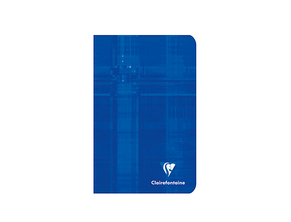 CARNET PIQU CLAIREFONTAINE PAPIER VLIN VELOUT COUVERTURE PELLICULE LAVABLE 11X17CM 96 PAGES 90G 5X5MM