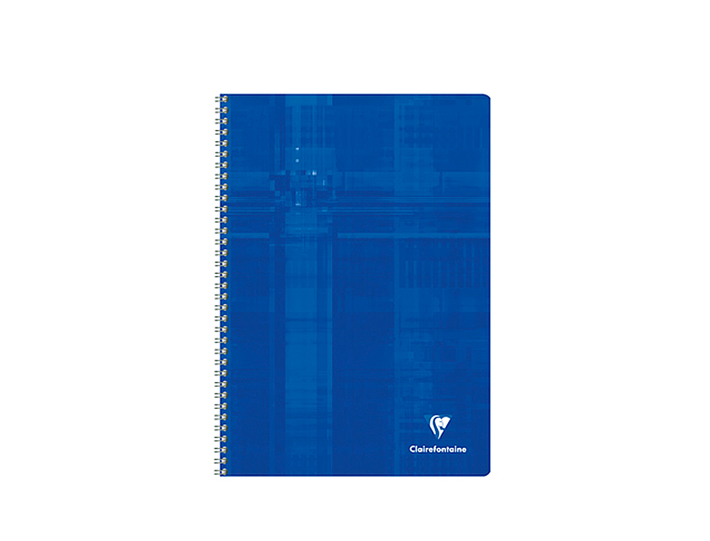 CAHIER CLAIREFONTAINE PAPIER VLIN VELOUT COUVERTURE PELLICULE RELIURE INTGRALE A4 21X29,7CM 100 PAGES 90G SYS