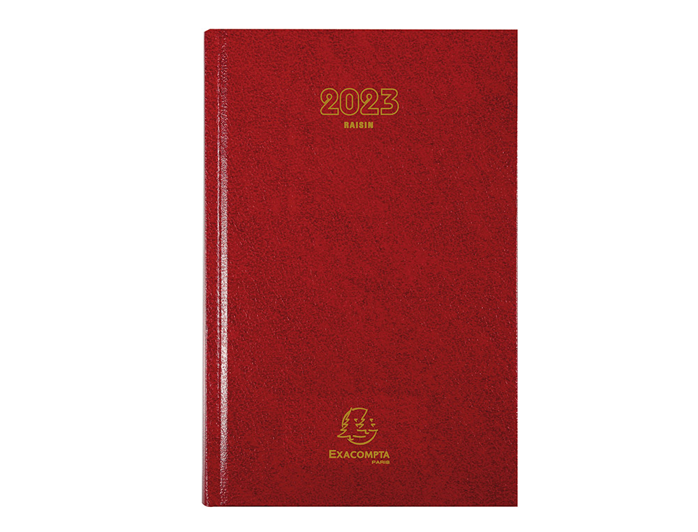 AGENDA RAISIN 24,5 X 16 1 JOUR COULEURS