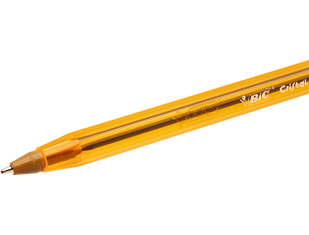STYLO-BILLE BIC CRISTAL CRITURE FINE 0.4MM ENCRE CLASSIQUE BILLE INDFORMABLE CAPUCHON COULEUR ENCRE VERT