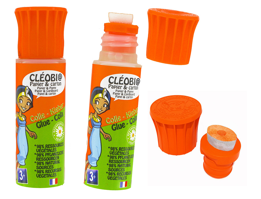 COLLE SCOLAIRE CLÉOPÂTRE CLÉOBIO LIQUIDE FORTE PRISE DIFFÉRÉE ETENDEUR MOUSSE RECHARGEABLE FLACON 25G