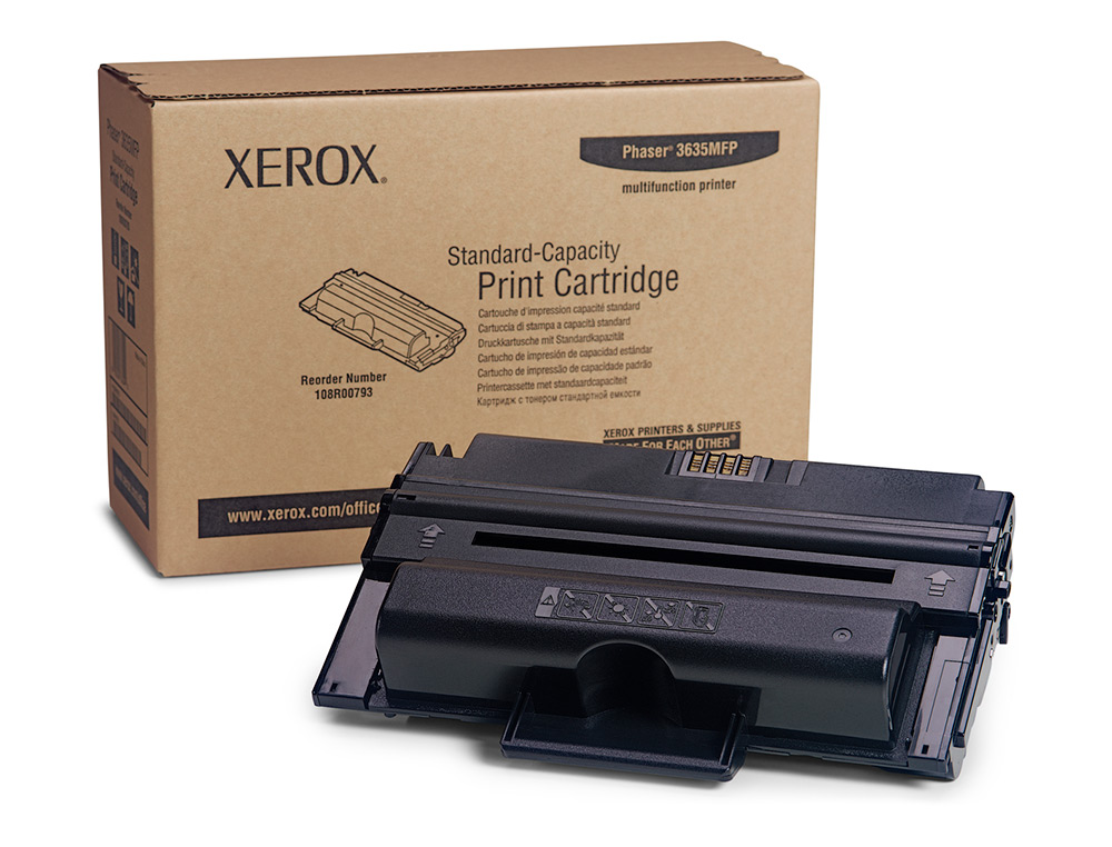 TONER LASER XEROX 108R00793 COULEUR NOIR 5000P