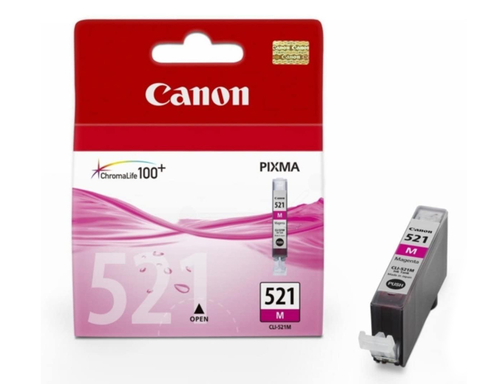 CARTOUCHE CANON JET D'ENCRE 2935 B001-CLI521M COULEUR MAGENTA 500P