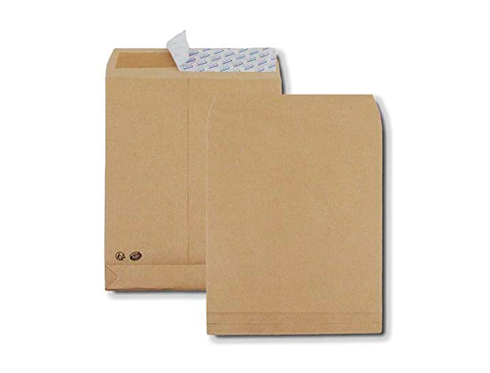 POCHETTE GPV KRAFT 120G C4 229X324MM SOUFFLET 30MM ANTI-CLATEMENT BOTE 250 UNITS