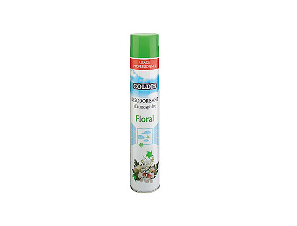 DÉSODORISANT COLDIS USAGE PROFESSIONNEL PARFUM FLORAL AÉROSOL 750ML