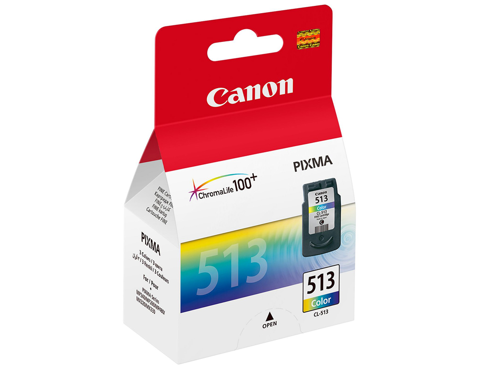CARTOUCHE CANON JET D'ENCRE 2971 B001-CL513 3 COULEURS CYAN/MAGENTA/JAUNE