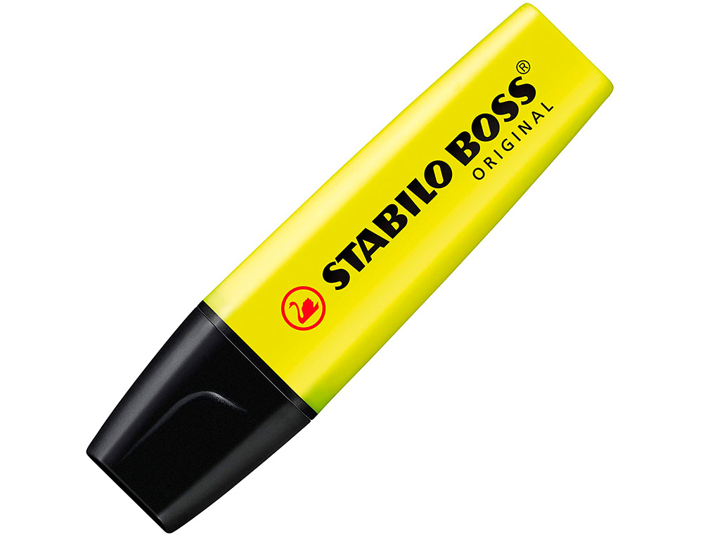SURLIGNEUR STABILO BOSS TRAC 2/5MM POINTE BISEAUTE ENCRE UNIVERSELLE BASE EAU RSISTANTE LUMIRE POCHETTE 6 UNITS
