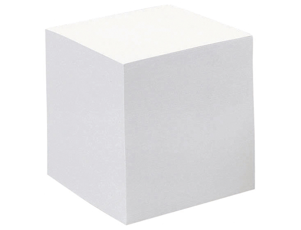 BLOC CUBE QUO VADIS PAPIER ENCOLL 90X90MM 700F 80G COLORIS BLANC                         050