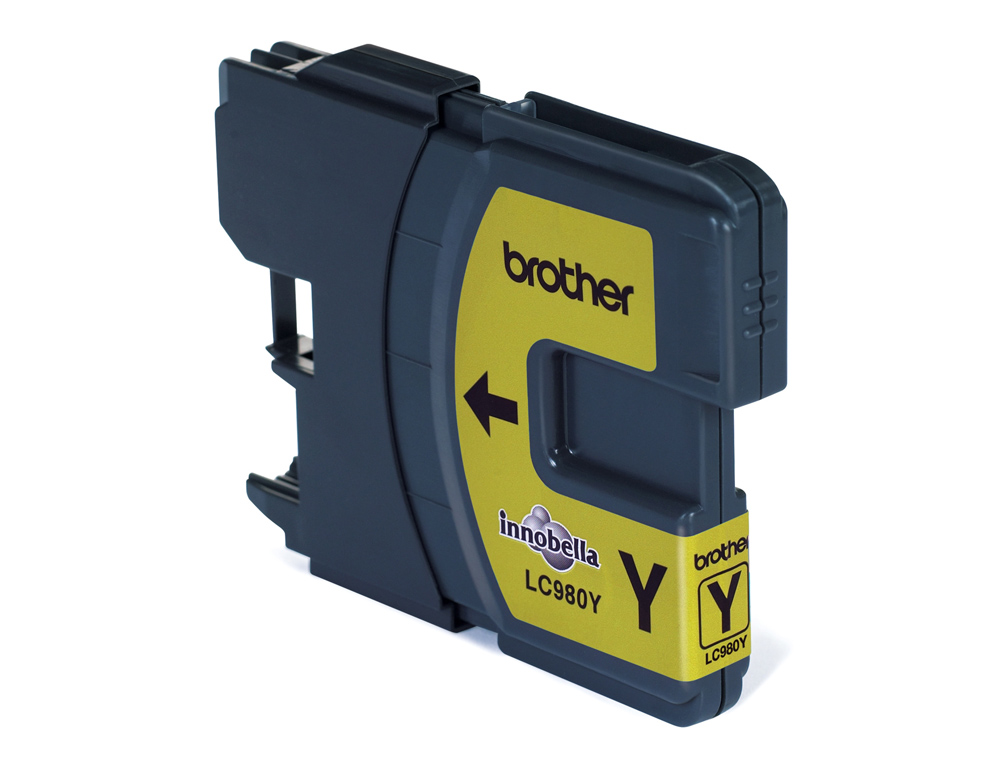 CARTOUCHE BROTHER JET D'ENCRE LC980Y COULEUR JAUNE 260P