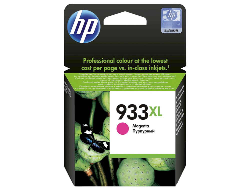 CARTOUCHE HP 933XL JET D'ENCRE CN055AE COULEUR MAGENTA HAUTE CAPACITÉ 825P