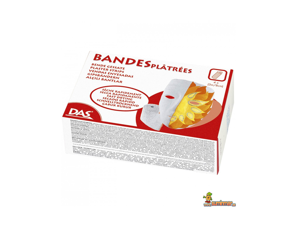 BANDE PLTRE DAS 8CMX3M BOTE 4 UNITS