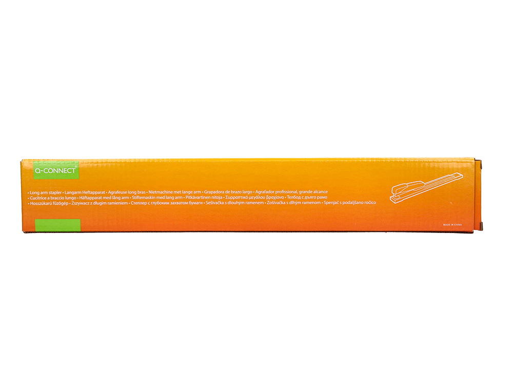 AGRAFEUSE Q-CONNECT LONG BRAS CONOMIQUE CAPACIT 20F COLORIS NOIR
