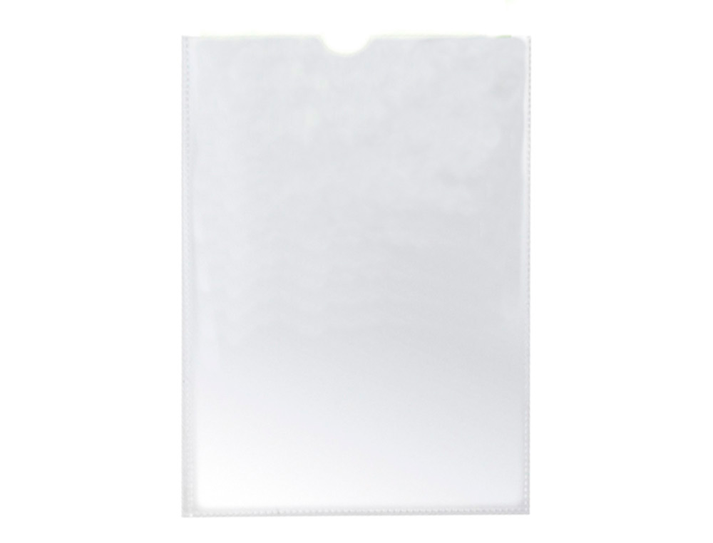 TUI PROTECTION Q-CONNECT PVC TRANSPARENT 15/100E A6 105X148MM CONTOUR SOUD EN U
