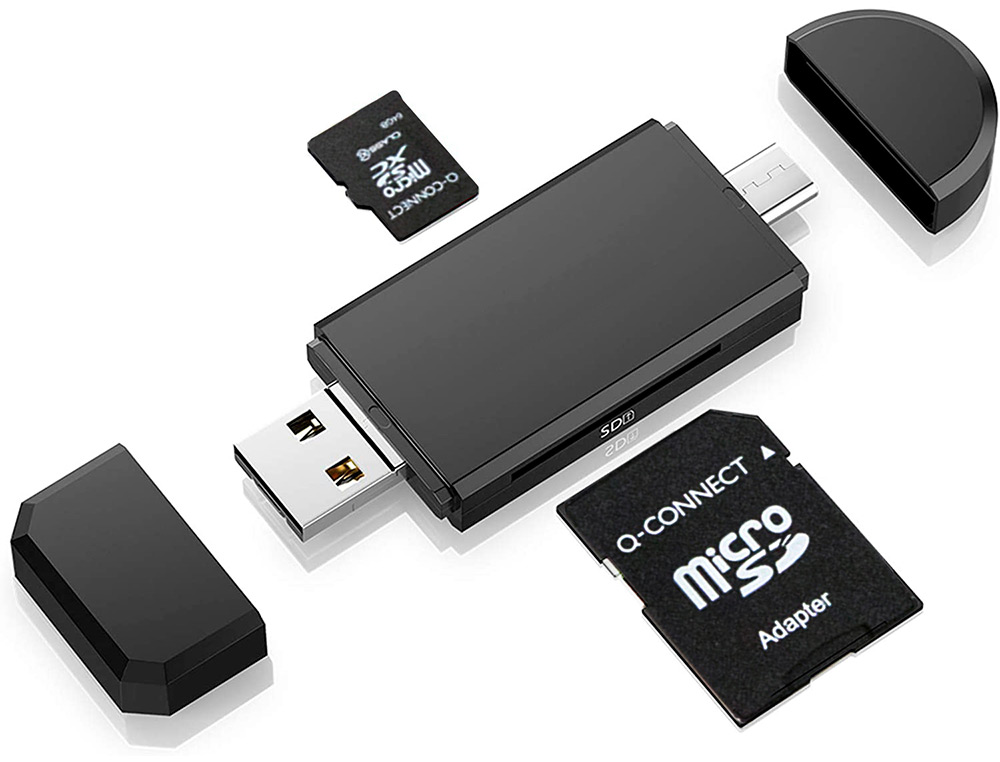 CARTE MICRO Q-CONNECT SDHC ADAPTATEUR SD CAPACIT 32GB CLASSE 4 TLPHONES PORTABLES TABLETTES