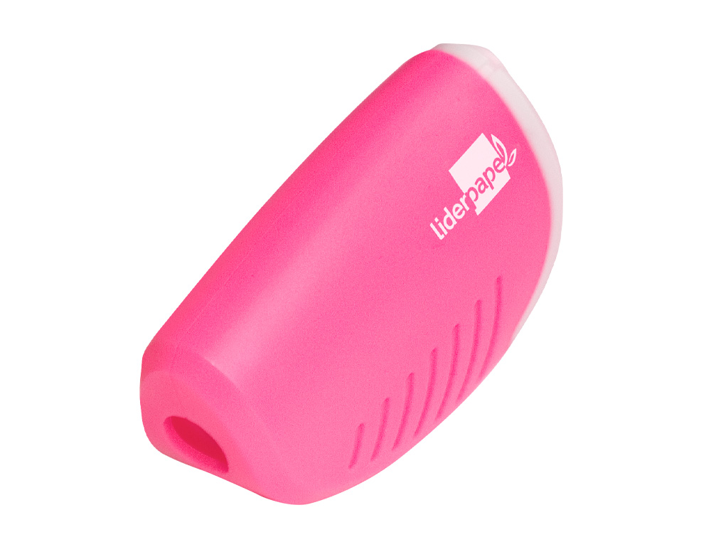 TAILLE-CRAYON LIDERPAPEL PLASTIQUE RSERVOIR  COPEAUX NON DTACHABLE 1 USAGE COLORIS ASSORTIS