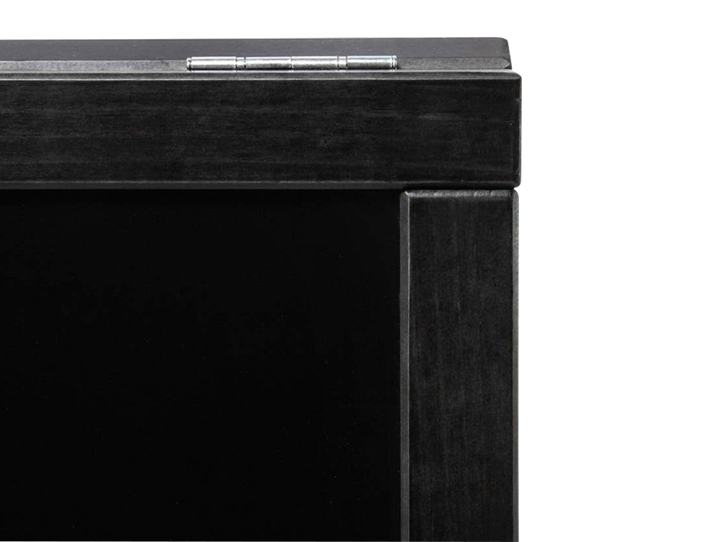TABLEAU SOL NOIR LIDERPAPEL BOIS HTELLERIE CHEVALET DOUBLE FACE MARQUEUR TYPE CRAIE 55X85X52CM