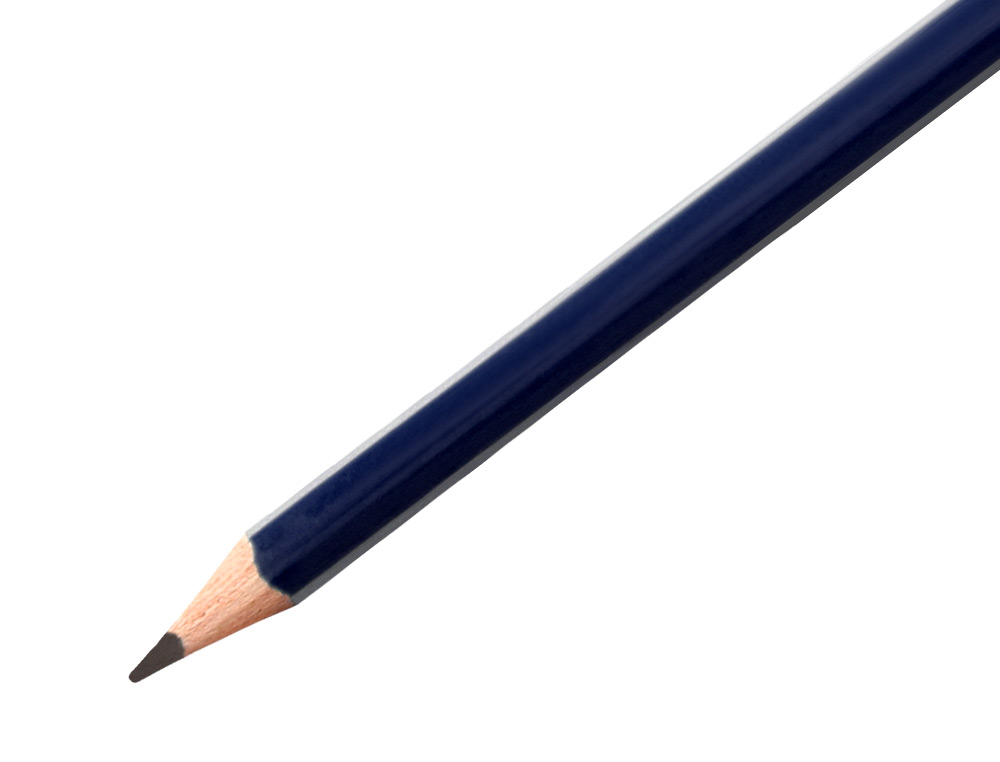 CRAYON GRAPHITE LIDERPAPEL BOIS CORPS TRIANGULAIRE MTALLIS COLORIS VIFS MINE ULTRA-RSISTANTE BOUT GOMME