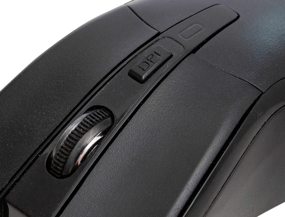 SOURIS Q-CONNECT SANS FIL OPTIQUE 1000DPI 4 BOUTONS MOLETTE MOUVEMENT HORIZONTAL VERTICAL USB COLORIS NOIR