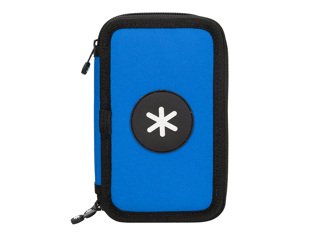 TROUSSE GARNIE ANTARTIK 3 COMPARTIMENTS 36 PIECES BLEU