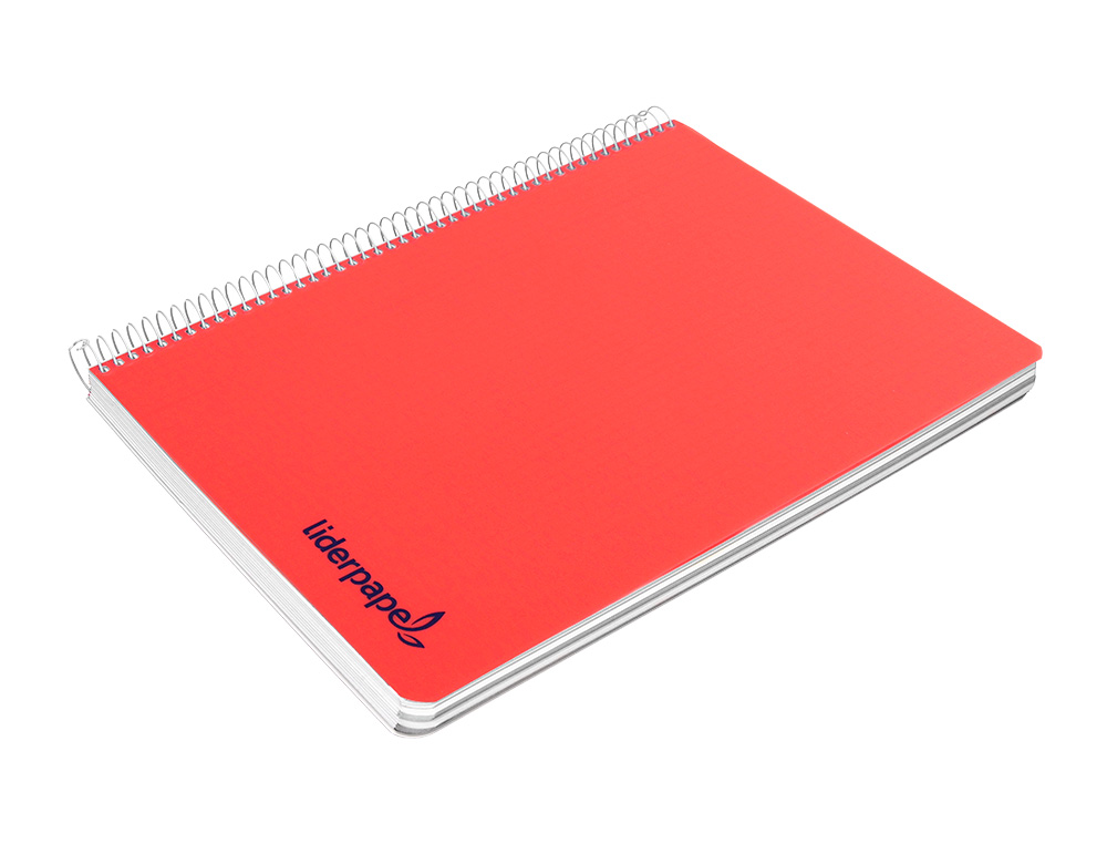 CAHIER SPIRALE LIDERPAPEL A5 MICRO WONDER 80 PAGES 90G     5X5MM 4 TROUS 5 BANDES        COLORIS ASSORTIS